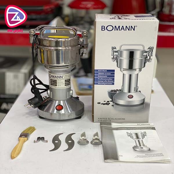 آسیاب نیمه صنعتی بومان مدل MZ6501 CB