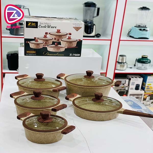 سرویس قابلمه گرانیتی زیو ترکیه Zio Z-7660