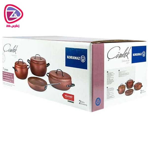 سرویس قابلمه گرانیتی کرکماز مدل چوملک Çömlek A2657