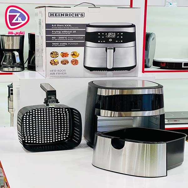سرخ کن رژیمی هنریچ مدل HFR-8205
