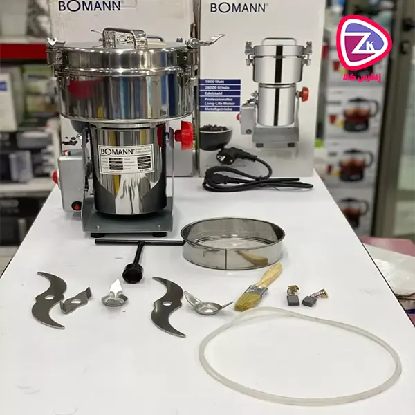 آسیاب صنعتی ۱۰۰۰گرم بومن ۶۵۰۴