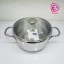 Double pot and pressure cooker, stainless steel, 7+4 liters, A171 Alia