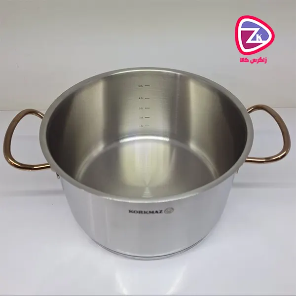 سرویس قابلمه ۸ پارچه استیل کرکماز A1149  Korkmaz Proline
