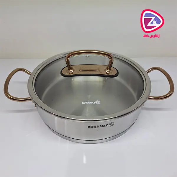  سرویس قابلمه ۸ پارچه استیل کرکماز A1149  پرولین Korkmaz Proline