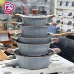 سرویس قابلمه ۱۰ پارچه روگن مدل RU-7010