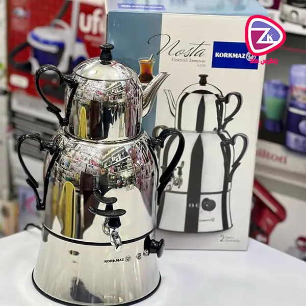 سماور برقی کرکماز مدل A338 باتوان ۲۰۰۰ وا