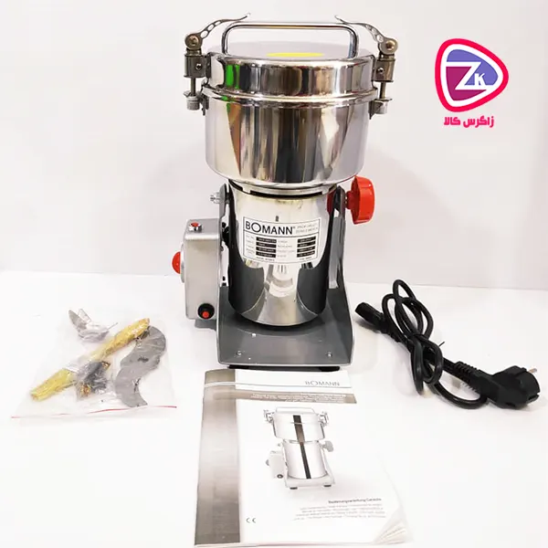 آسیاب صنعتی بومن 500 گرم مدل KSW 6503 CBگرم مدل KSW 6503 CB