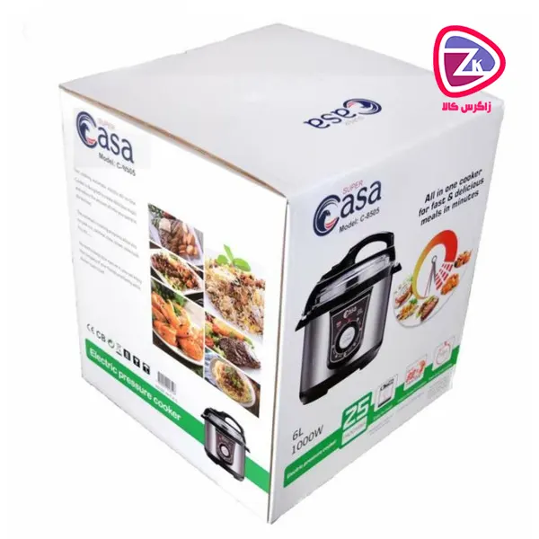 نکات راهنمای استفاده از زودپز برقی سوپر کاسا مدل C-8505