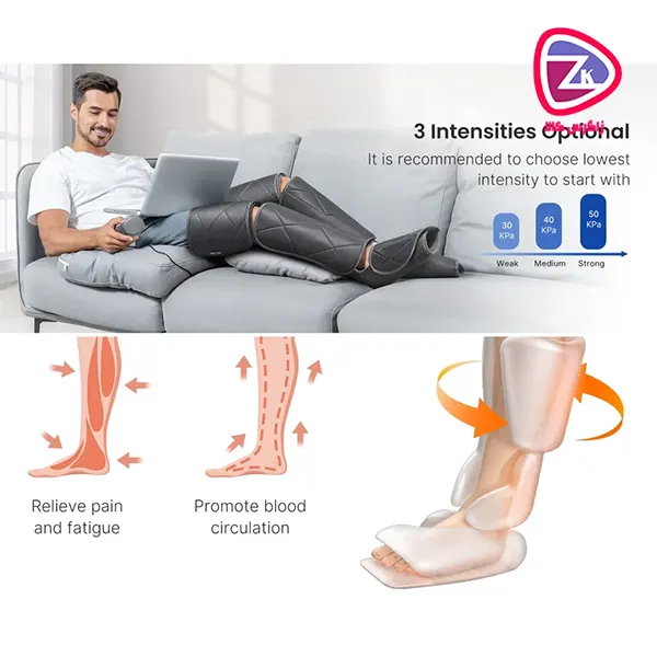 ماساژور حرارتی پا رنفو مدل RP-ALM070H