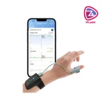 دستگاه پالس اکسیمتر مچی Checkme O2 MAX + مچ بند آنالیز خواب
