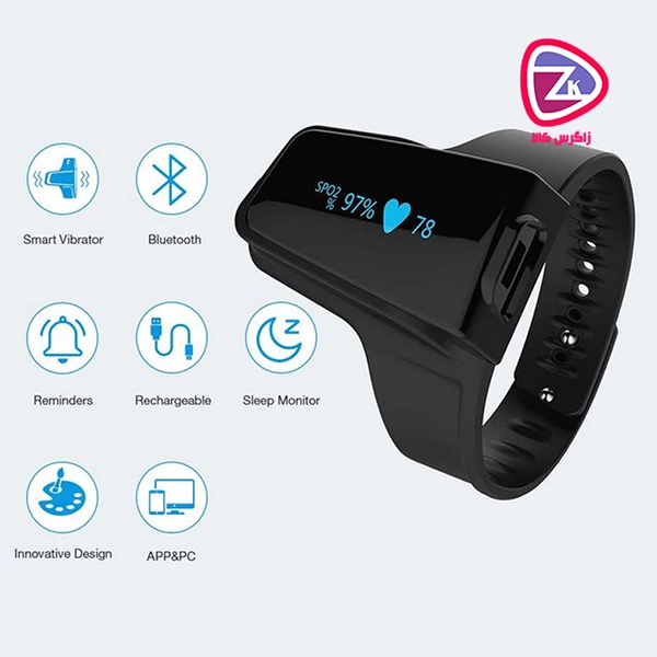 معرفی دستگاه پالس اکسیمتر مچی Checkme O2 MAX