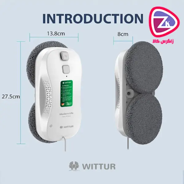 شیشه شوی رباتیک ویتور مدل W-84