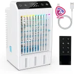 خرید کولر آبی پرتابل ۴ کاره آنول‌تک Anveltech مدل USB Evaporative Air Cooler خنک‌کنندگی شخصی با مصرف برق بسیار کم